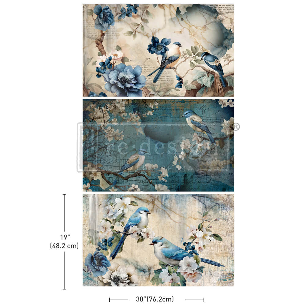 Decoupage Paper Pack – Sapphire Wings