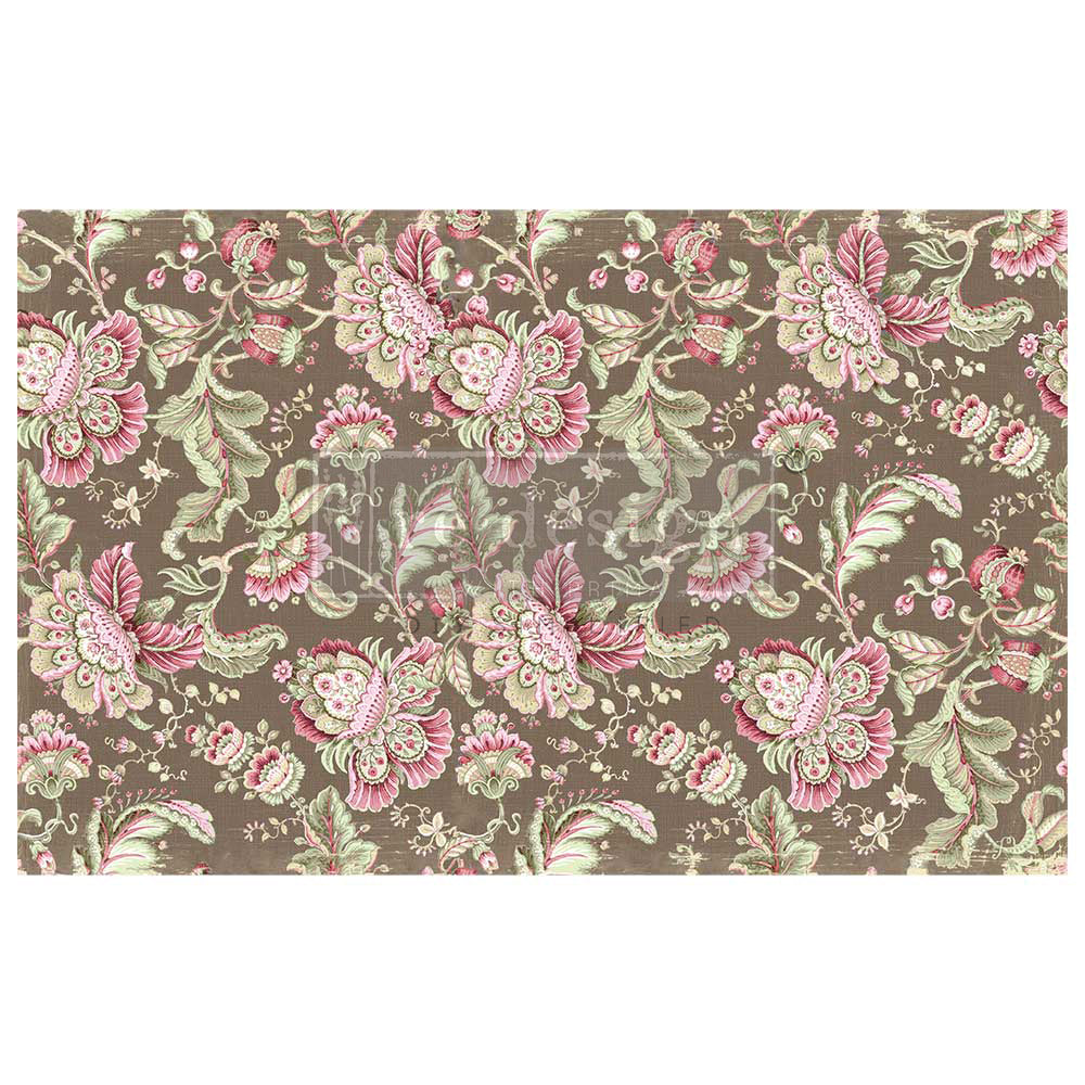 Decoupage Paper  – Floral Paisley