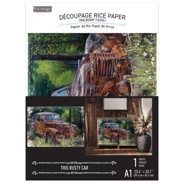 A1 Decoupage Rice Paper (Mulberry Tissue Paper) – This Rusty Car