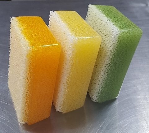 Scrubby Soap! Great for brushes. Lemon, Lime and Orange