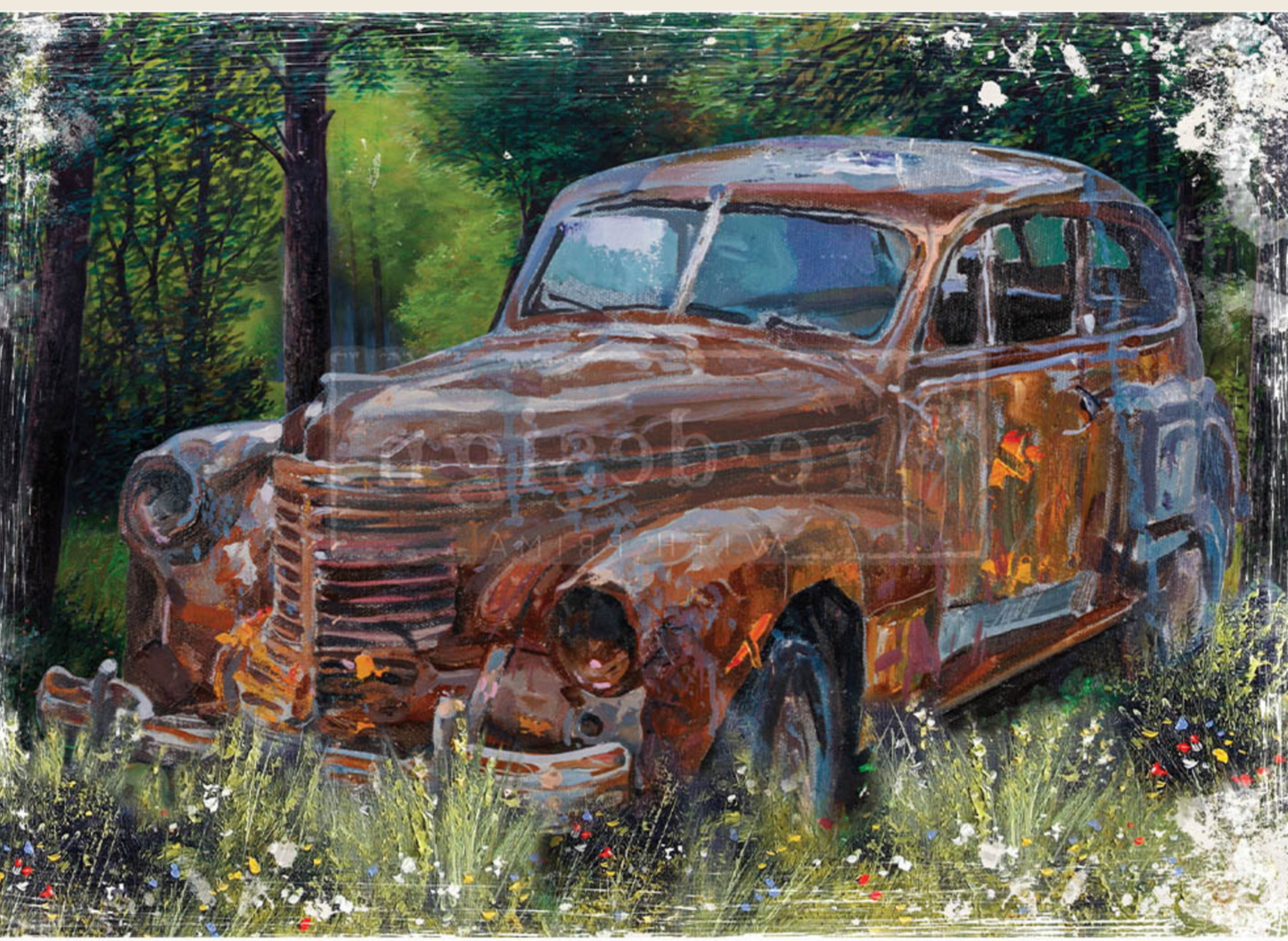 A1 Decoupage Rice Paper (Mulberry Tissue Paper) – This Rusty Car